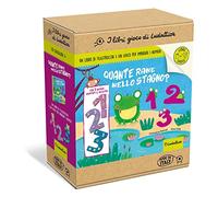 Quante rane nello stagno? 1, 2 o 3? Ediz. a colori. Con gioco di associazione logica sagomato