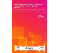 Quantic Books Certified information Privacy Professional (dcpp-01) E (Tascabile)