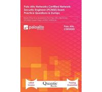 Quantic Books Palo Alto Networks Certified Network Security Engineer (Tascabile)