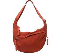 Quantifyn Crossbody Bag,Women Fashion Plain Color Nylon Crossbody Hobo Bag,Adjustable Strap 3Braided Zipper Pockets Divider inside (Orange)