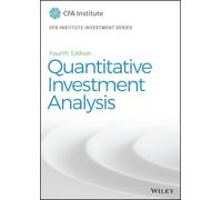 Quantitative Investment Analysis (Copertina rigida)