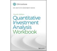 Quantitative Investment Analysis, Workbook (Tascabile)