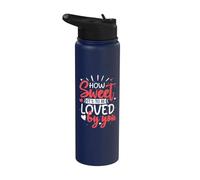 Quanto è dolce essere amati da te Stainless Steel Insulated Water Bottle