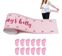 Quanto È Grande Il della Pancia della per Bambini Giochi per Baby Shower di Misurazione del Nastro per Doccia per Baby Shower Misura Il Bump per Bambini Quanto È Grande Pancia delle