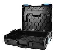 Quantool L-BOXX 102, cassetta portautensili 44x36,5x10,5 cm | Q25300 | Plastica robusta, resistente agli spruzzi d'acqua, impilabile e compatibile con altri modelli L-BOXX, peso 2,15 kg