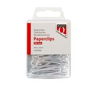 Quantore graffette argento 50 mm - graffette in metallo robusto, 100 pezzi