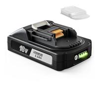 Quantrex 18V 5.0Ah Batteria di ricambio per Makita Batteria 18V BL1850 BL1860 BL1850 BL1840 BL1830 BL1820 BL1815 194205-3 194309-1 LXT-400 con indicatore LED