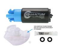 Quantum 340LPH Compatto 65mm Carburante Pompa & Montaggio Kit Per : Subaru