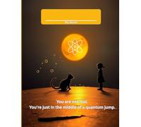 Quantum Collection: The Cat & The Girl: A 120-Pages Wide Ruled Journal for Girls and Explorers of Inner Worlds