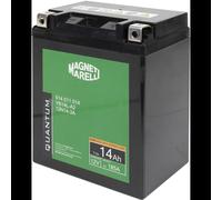 Quantum Energy batteria moto e scooter 14AH 12V 185A tecnologia AGM sigillata polo positivo sinistro