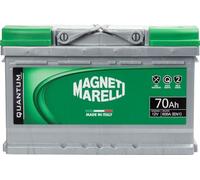 Quantum Energy Magneti Marelli Batteria per auto 70AH 12V 600A EN1 per cassetta L3B