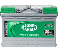 QUANTUM ENERGY Magneti Marelli Batteria per auto 80AH 12V 720A EN1 cassetta