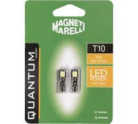 QUANTUM ENERGY Magneti Marelli T10 coppia di lampadine auto LED 2SMD 12V
