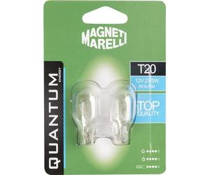 Quantum Energy Magneti Marelli T20 coppia di lampadine auto 12V 21/5W attacco W3x16d