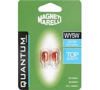 Magneti Marelli WY5W coppia lampadine auto vetro 12V 5W attacco W2,1X9,5d