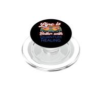 Quantum Healers/Quantum Healing per principianti Font moderno PopSockets PopGrip per MagSafe
