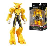 QUANTUM HEROES DINOSTER action figure Dinosauro Delby, 6 pollici, giocattolo per bambini e bambine 5 6 7 8 9 10 anni, giallo