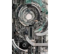 Quantum Journal - 6x9 Dot Grid Tech Notebook | 200 Pages | Cyber Pattern Cover: Futuristic for Coders, Creators & Thinkers