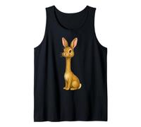 Quantum Neck Bunny Anomaly - Coniglietto a Collo Lungo, Design Artistico Canotta