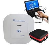 Quantum Resonance Magnetic Analyzer - Accuracy: about 85%, Analizzatore Qantum, Hand Touch Quantum Body Analyzer with 52 Reports for Sub-Health Test, with Carry Bag