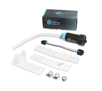 Bosch 044 / AEM 400LPH Inline Doppio Carburante Pompa Supporto x1 (Nero)