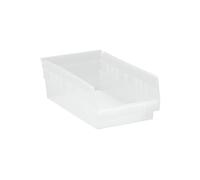 QUANTUM STORAGE SYSTEMS K-QSB102CL-10 - Confezione da 10 contenitori in plastica, 29,5 x 16,5 x 10,2 cm, trasparenti