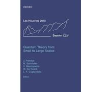 Quantum Theory from Small to Large Scales: Lecture Notes of the Les Houches Summer School: Volume 95, August 2010