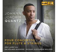 Quantz/ Lamb - Four Concertos For Flute & Strings