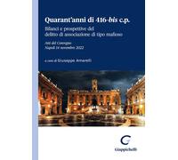 Quarant'anni di 416 p. Bilanci e prospettive del delitto di