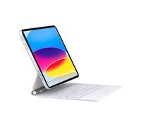 QUARK Custodia per tastiera per iPad 10a generazione (2022), custodia magnetica per tastiera per iPad 11,9 pollici di 10a generazione con trackpad multi-touch/tasti retroilluminati