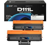 Quark MLT-D111L Toner Kompatibel für Samsung MLT-D111L Schwarz Druckerpatrone für Samsung Xpress M2070w Toner M2070 M2026W M2026 M2070FW M2020 M2022W M2022 M2070F (Schwarz, 2er-Pack)