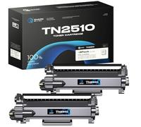 Quark TN-2510 Toner compatibile per Brother TN2510 cartuccia toner per HL-L2400DW HL-L2445DW DCP-L2660DW DCP-2620DW MFC-L2800DW MFC-L2860DW (2 confezioni, nero)