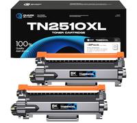 Quark TN2510XL Toner TN2510XL compatibile con Brother HL-L2400DW Toner HL-L2400DWE MFC-L2800DW MFC-L2835DW MFC-L2827DW DCP-L2660DW DCP-L2620DW DCP-L2627DW (2 nero)