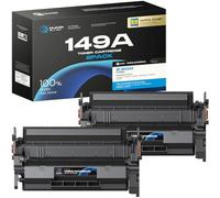 Quark Toner 149A con chip W1490A compatibile con HP 149A 149X W1490A W1490X Toner Laserjet MFP 4102fdw 4102dw 4102fdn 4102 Laserjet Pro 4002dn 4002dw 4002d (2 per nero)