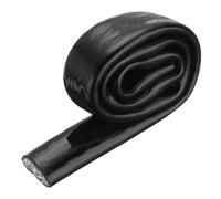 QUARKZMAN 0.5" ID 1.6ft Nastro Fibre Vetro Rivestito Silicone Guaina Antincendio Schermato Termicamente, per Tubi Flessibili Automobilistici, Cavi Elettrici, Nero