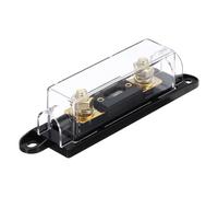 QUARKZMAN 1 Kit Portafusibili ANL 80 A 32 V Con Fusibile 80 A 0/2/4/8 Gauge AWG Blocco Fusibili Inline Scatola Fusibili Blocco Fusibili Auto Per Radio Audio Inverter Amplificatore