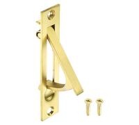 QUARKZMAN 1 PC Maniglie Per Porte A Scomparsa, 304 Acciaio Inossidabile Battente Porta, Ferramenta Per Porte A Scomparsa Per Armadio Scorrevole, Casa, Ufficio, Hotel, Oro Spazzolato