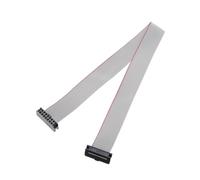 QUARKZMAN 1 PCS Connettore IDC Cavo A Nastro Piatto 14 Pin Passo 2mm Lunghezza 25cm Connettore FC A FC Doppio Femmina Cavo A Nastro Piatto Filo per Elettronica Industriale Grigio