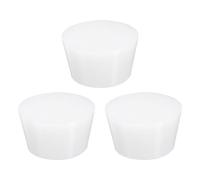 QUARKZMAN 1 Pz Tappi in Gomma Bianca Solidi in Silicone, Tappi Conici per Tubi di Tenuta per Scarichi, Industria e Laboratori, Diametro da 55mm a 68mm