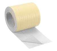 QUARKZMAN 1 Rotolo Nastro Effetto Legno, 2.36" x 26 Ft Nastro Riparatore Testurizzato Realistico Autoadesivo Patch Effetto Legno per Parete Porta Mobili Armadi Scrivania Casa (Giallo Chiaro)