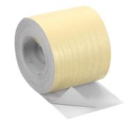 QUARKZMAN 1 Rotolo Nastro Effetto Legno, 2.36" x 49 Ft Nastro Riparatore Testurizzato Realistico Autoadesivo Patch Effetto Legno per Parete Porta Mobili Armadi Scrivania Casa (Giallo Chiaro)