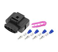 QUARKZMAN 1 Set 4 Pin No.1J0973724 Bobina su Spina Connettore Clip per VW per Audi