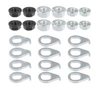 QUARKZMAN 1 Set Bicicletta M8/M9.5/M10 Bicicletta Dado e M8/M10 Bicicletta Sicurezza Rondella