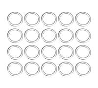 QUARKZMAN 10.5mm x 14mm x 0.8mm Piatto Rondelle x 20 pz Inox Acciaio Rondella Assortimento Kit per Viti Bulloni