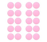 QUARKZMAN 10 Paia Ferma Occhiali in Silicone Rotonda 14mm Fermagli Per Occhiali Normali, da Sole e Sportivi, Gommini Antiscivolo per Occhiali, Rosa