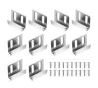 QUARKZMAN 10 Pcs Ganci Regolabili Argento Larghezza Interna 10mm