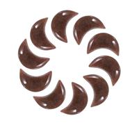 QUARKZMAN 10 Pezzi Pietra DellaIn Cristallo, 0.5 Pollici Lunghezza Smeraldo Naturale Viola Gemma DellaAll'ingrosso, Pietre Intagliate Da Taschino