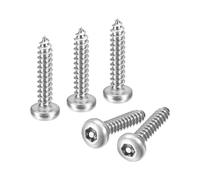 QUARKZMAN #10 x 1" Viti di Sicurezza Torx, 10pz Viti Autofilettanti Antimanomissione a Testa Bombata, Viti Antifurto in Acciaio Inossidabile 304