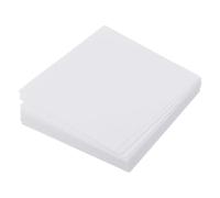 QUARKZMAN 100 Fogli Carta Origami Bianca Doppio Lato 5 x 5cm 70gsm Foglio Quadrato per Progetto Arte e Artigianato, Principianti, Decorazioni Regalo