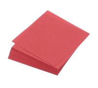 QUARKZMAN 100 Fogli Carta Origami Doppio Lato Rosso Brillante 10 x 10cm 70gsm Foglio Carta Pieghevole Quadrato per Progetti Artistici Principianti Decorazioni Regalo